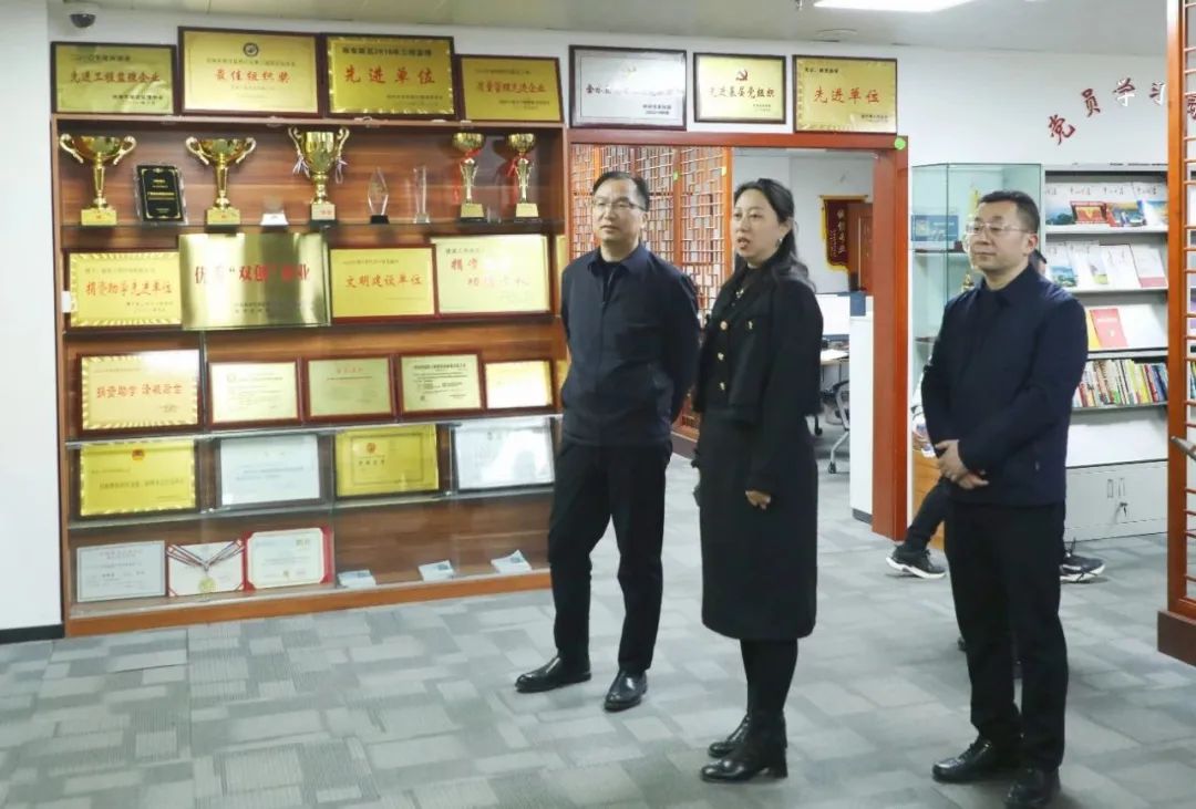 強交流 促發(fā)展——歡迎管城區領(lǐng)導一行蒞臨公司考察指導工作